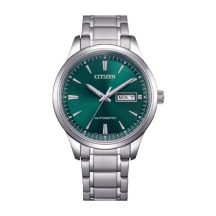 Citizen NY4058-79X Automatic Day and Date Display Green Dial 40mm Analog Men Watch